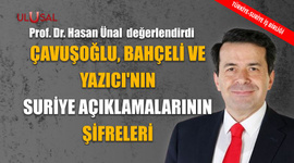 Çavuşoğlu, Bahçeli ve Yazıcı'nın açıklamalarının şifreleri